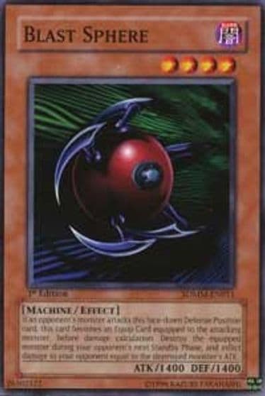 Blast Sphere Structure Deck: Machina Mayhem Yu-Gi-Oh! card