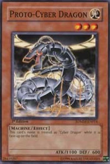 Proto Cyber Dragon Structure Deck: Machina Mayhem Yu-Gi-Oh! card