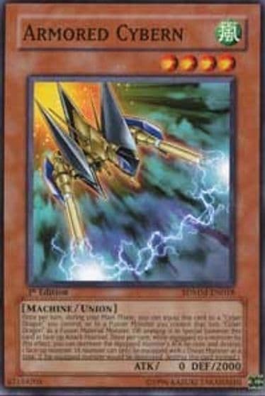 Armored Cybern Structure Deck: Machina Mayhem Yu-Gi-Oh! card