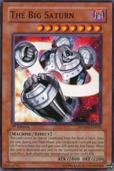 The Big Saturn Structure Deck: Machina Mayhem Yu-Gi-Oh! card