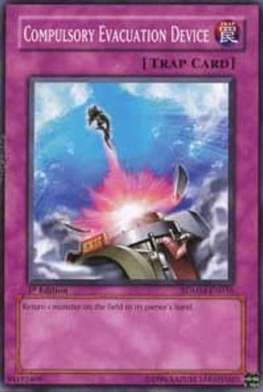 Compulsory Evacuation Device Structure Deck: Machina Mayhem Yu-Gi-Oh! card