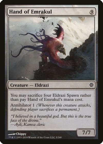Hand of Emrakul Rise of the Eldrazi Magic card