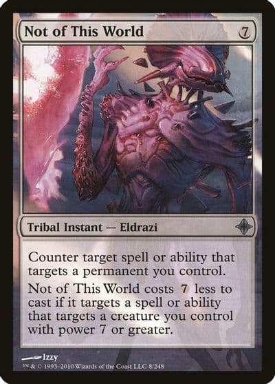 Not of This World Rise of the Eldrazi Magic card