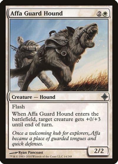 Affa Guard Hound Rise of the Eldrazi Magic card