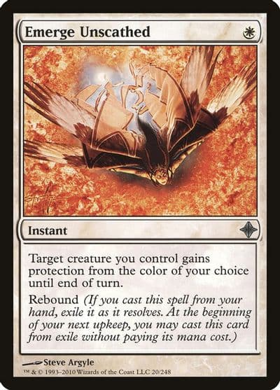 Emerge Unscathed Rise of the Eldrazi Magic card