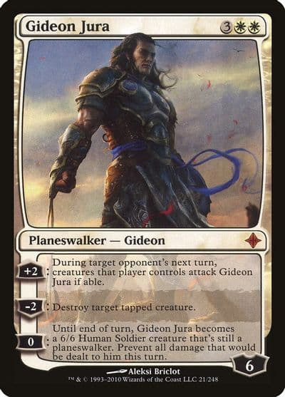 Gideon Jura Rise of the Eldrazi Magic card