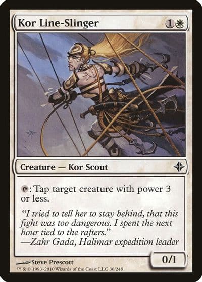 Kor Line Slinger Rise of the Eldrazi Magic card