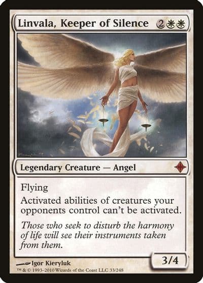 Linvala Keeper of Silence Rise of the Eldrazi Magic card