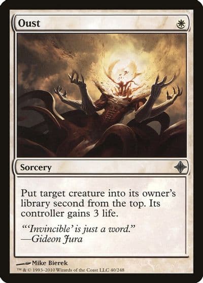 Oust Rise of the Eldrazi Magic card