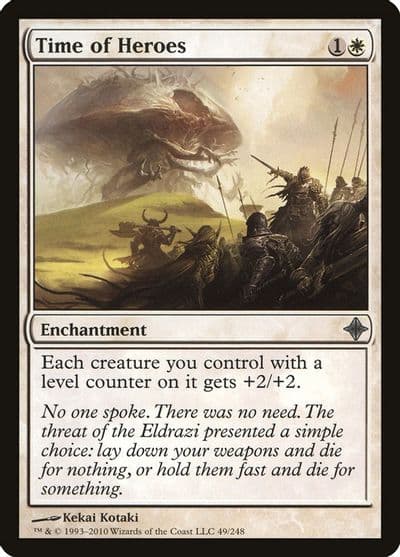 Time of Heroes Rise of the Eldrazi Magic card