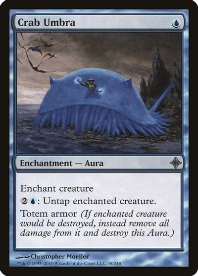Crab Umbra Rise of the Eldrazi Magic card