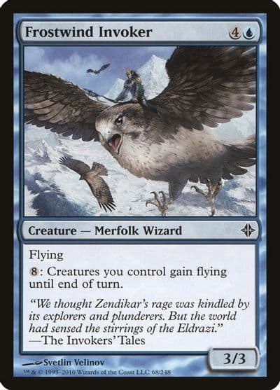 Frostwind Invoker Rise of the Eldrazi Magic card