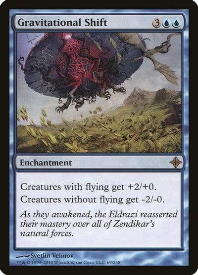 Gravitational Shift Rise of the Eldrazi Magic card