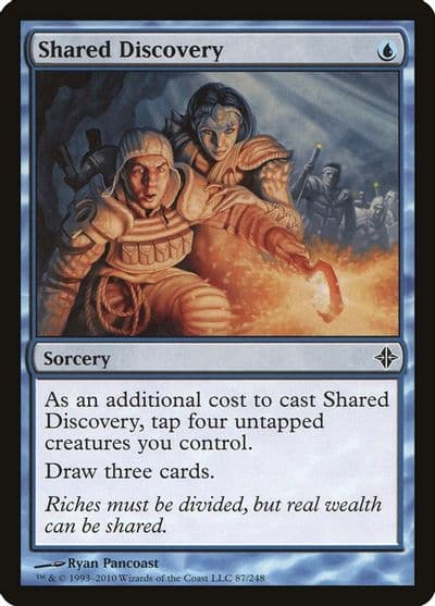 Shared Discovery Rise of the Eldrazi Magic card