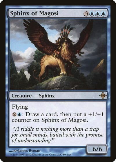 Sphinx of Magosi Rise of the Eldrazi Magic card