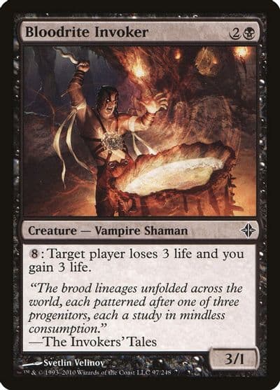 Bloodrite Invoker Rise of the Eldrazi Magic card