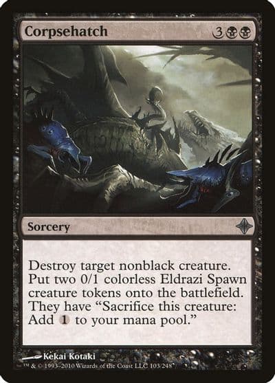 Corpsehatch Rise of the Eldrazi Magic card