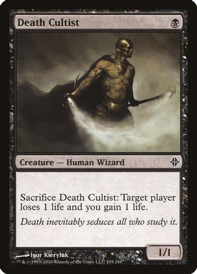 Death Cultist Rise of the Eldrazi Magic card