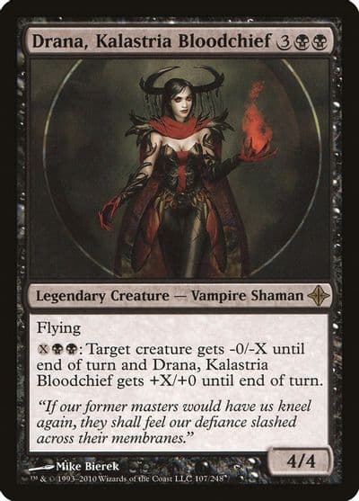 Drana Kalastria Bloodchief Rise of the Eldrazi Magic card
