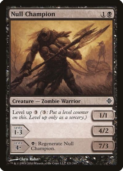 Null Champion Rise of the Eldrazi Magic card