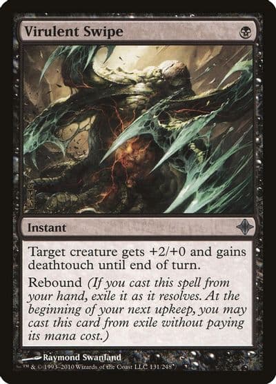 Virulent Swipe Rise of the Eldrazi Magic card