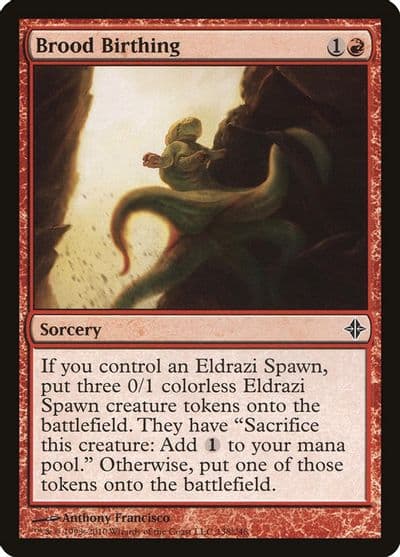 Brood Birthing Rise of the Eldrazi Magic card