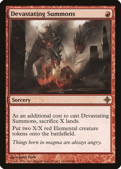Devastating Summons Rise of the Eldrazi Magic card