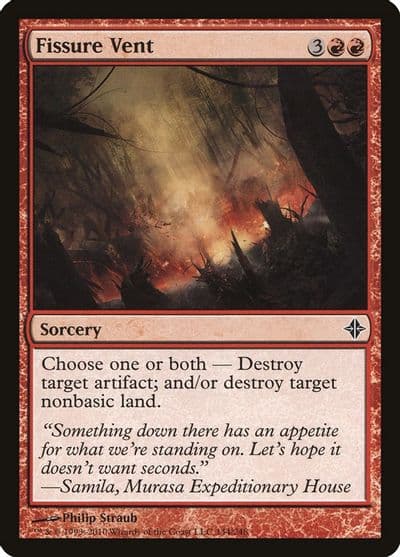 Fissure Vent Rise of the Eldrazi Magic card