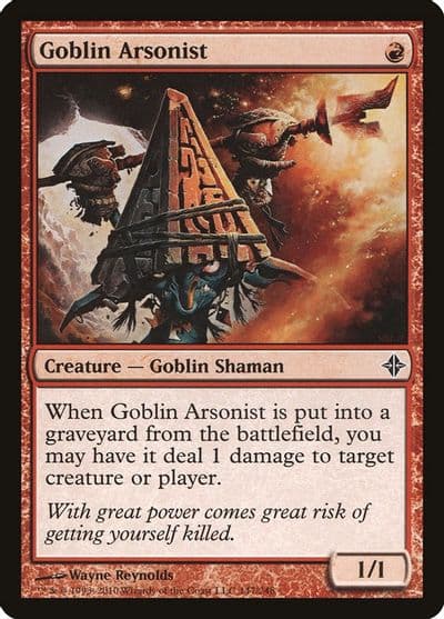 Goblin Arsonist Rise of the Eldrazi Magic card