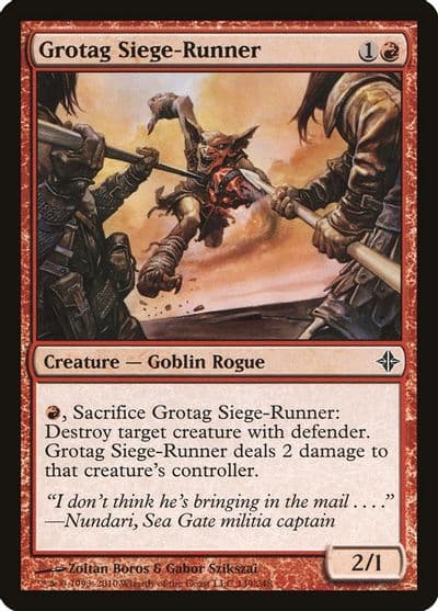 Grotag Siege Runner Rise of the Eldrazi Magic card
