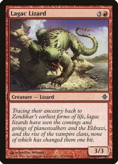 Lagac Lizard Rise of the Eldrazi Magic card