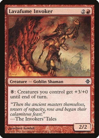 Lavafume Invoker Rise of the Eldrazi Magic card