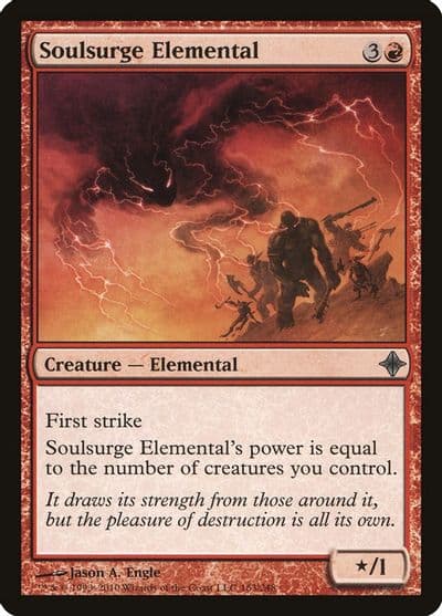 Soulsurge Elemental Rise of the Eldrazi Magic card