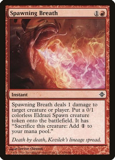Spawning Breath Rise of the Eldrazi Magic card