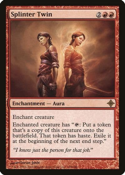 Splinter Twin Rise of the Eldrazi Magic card
