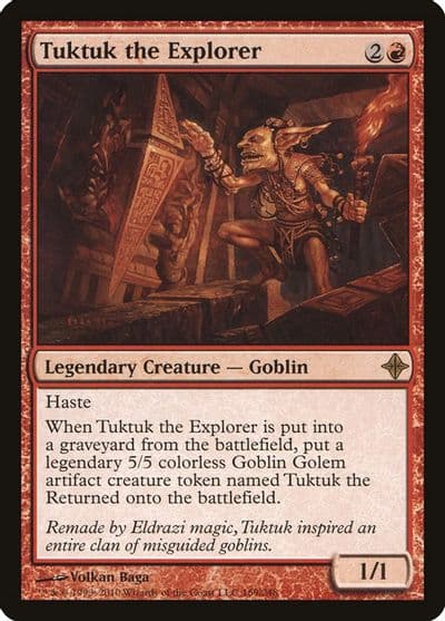 Tuktuk the Explorer Rise of the Eldrazi Magic card
