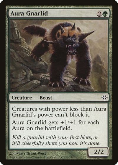 Aura Gnarlid Rise of the Eldrazi Magic card