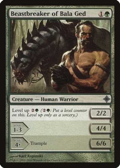 Beastbreaker of Bala Ged Rise of the Eldrazi Magic card