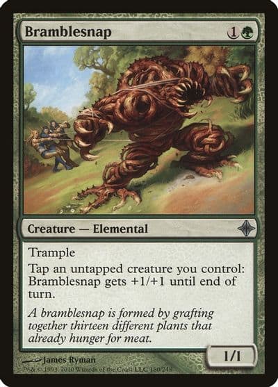 Bramblesnap Rise of the Eldrazi Magic card