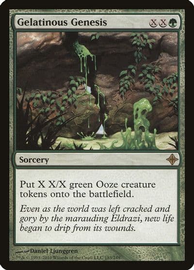 Gelatinous Genesis Rise of the Eldrazi Magic card