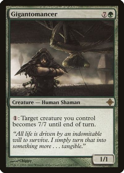 Gigantomancer Rise of the Eldrazi Magic card