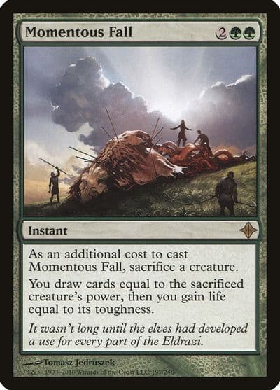 Momentous Fall Rise of the Eldrazi Magic card