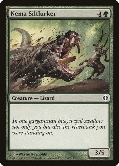 Nema Siltlurker Rise of the Eldrazi Magic card