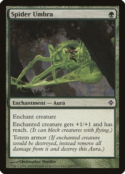 Spider Umbra Rise of the Eldrazi Magic card
