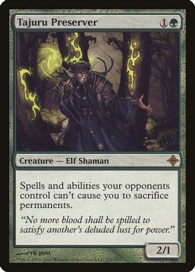Tajuru Preserver Rise of the Eldrazi Magic card