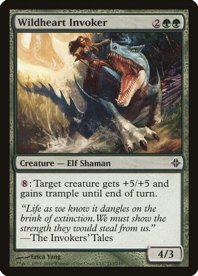 Wildheart Invoker Rise of the Eldrazi Magic card