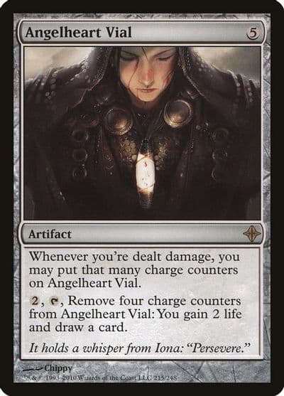 Angelheart Vial Rise of the Eldrazi Magic card