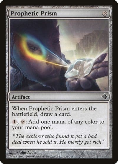 Prophetic Prism Rise of the Eldrazi Magic card