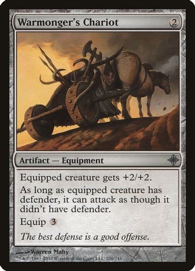 Warmongers Chariot Rise of the Eldrazi Magic card