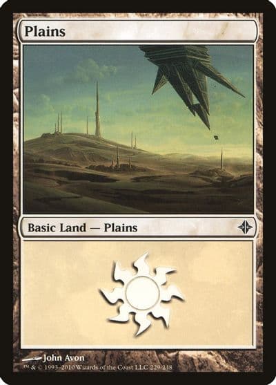 Plains 229 Rise of the Eldrazi Magic card